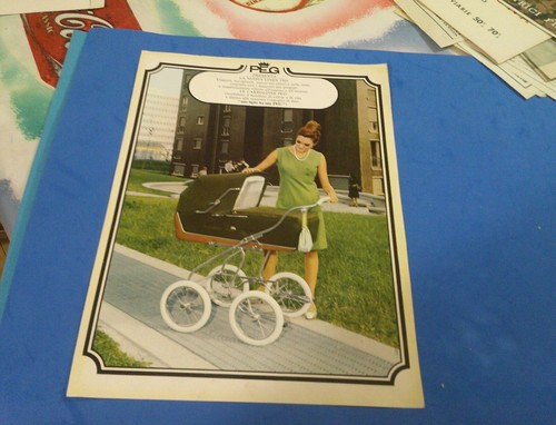 Pubblicita 1967 carrozzina - 1967,