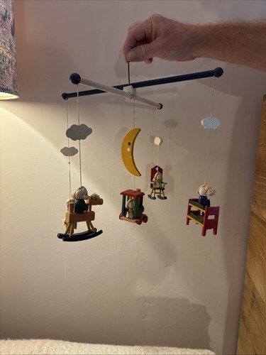 Bambole vintage legno bambino