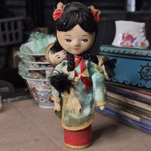 Bambola cinese peg kimono